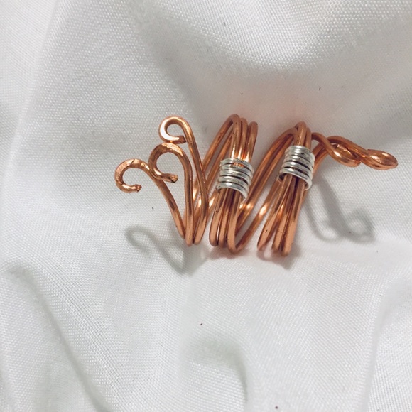 Copper wire Ring - Picture 2 of 2
